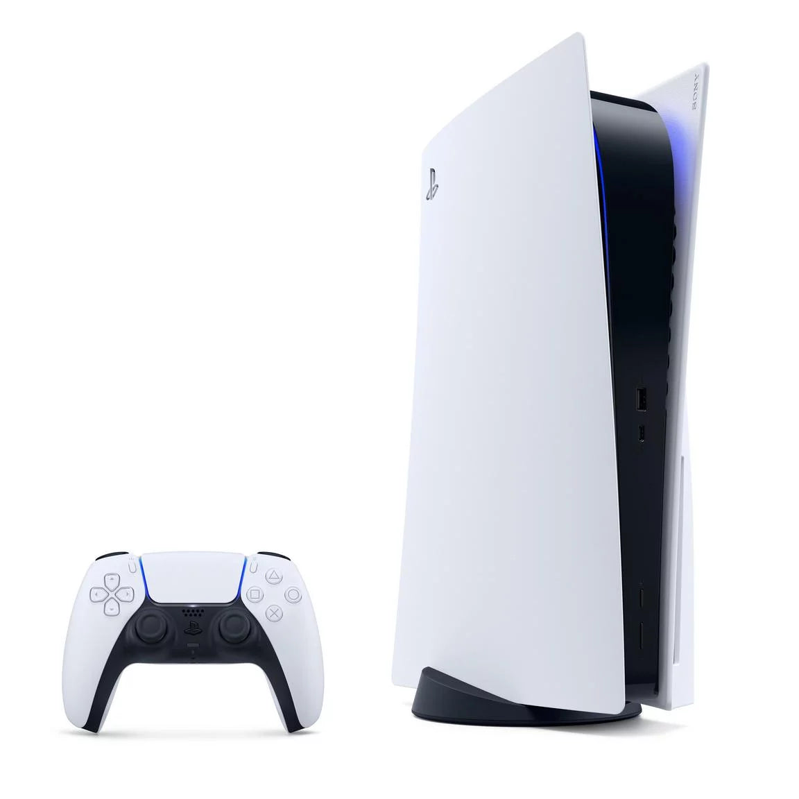 Restored Sony PlayStation 5 Console 825GB SSD White (Refurbished)