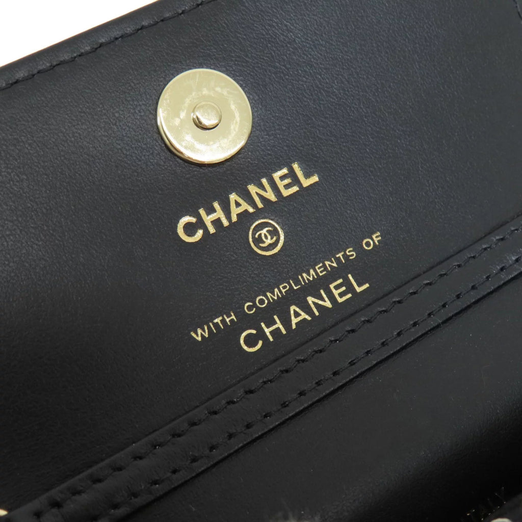 Previously Owned Chanel Chain Shoulder Coco Mark Bag Cotton Female CHANEL (Good)