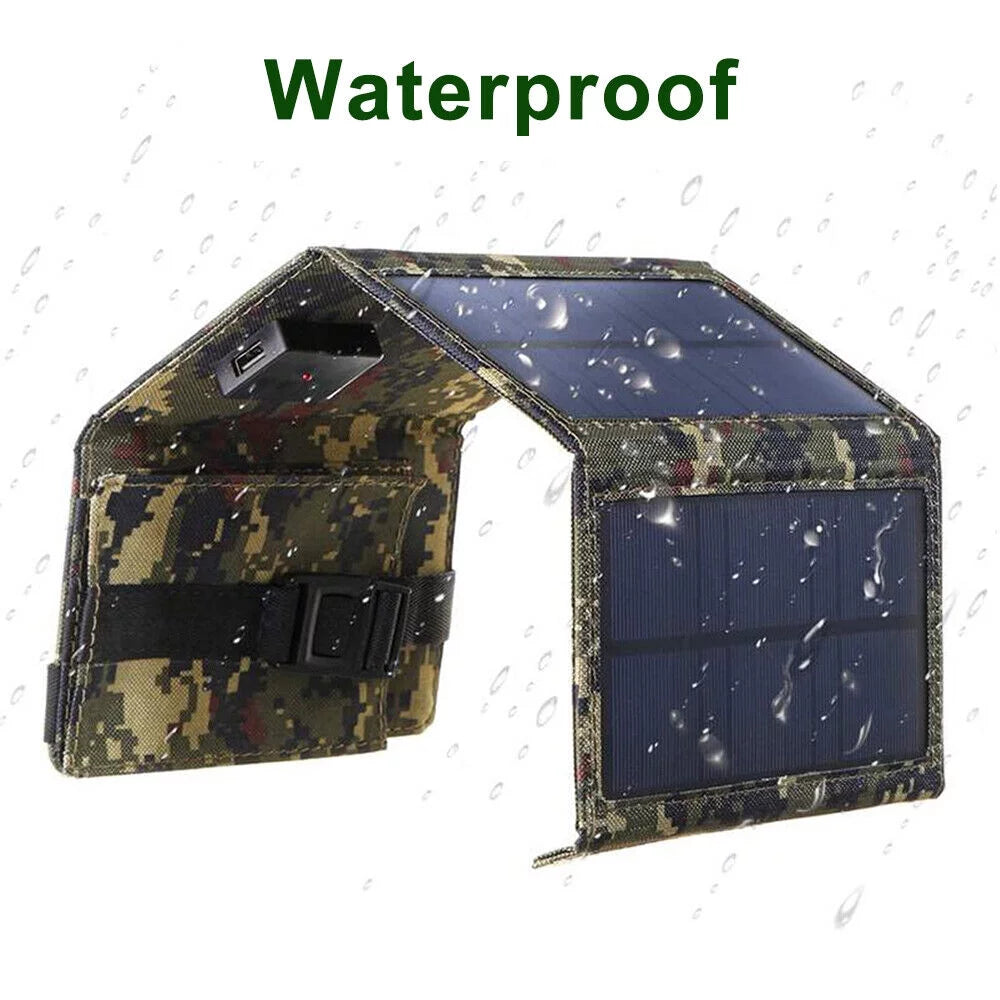 Jahy2Tech Foldable Outdoor 80W USB Solar Panel Portable Phone Charger Camping Hiking Rechargeable Battery High Quality