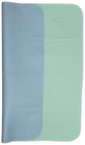12 Pack Bed Pad Washable Incontinence Underpad - Absorbent Waterproof Urinary Protection for Seniors Children 34 x 36 Blue/Green