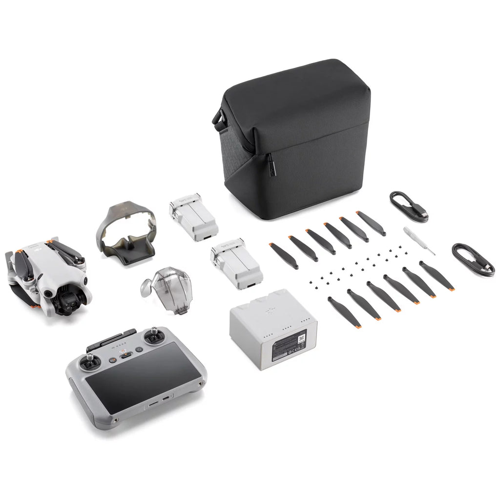 DJI Mini 4 Pro 4K HDR Drone Fly More Combo with RC 2 Remote Kit CP.MA.00000735.01