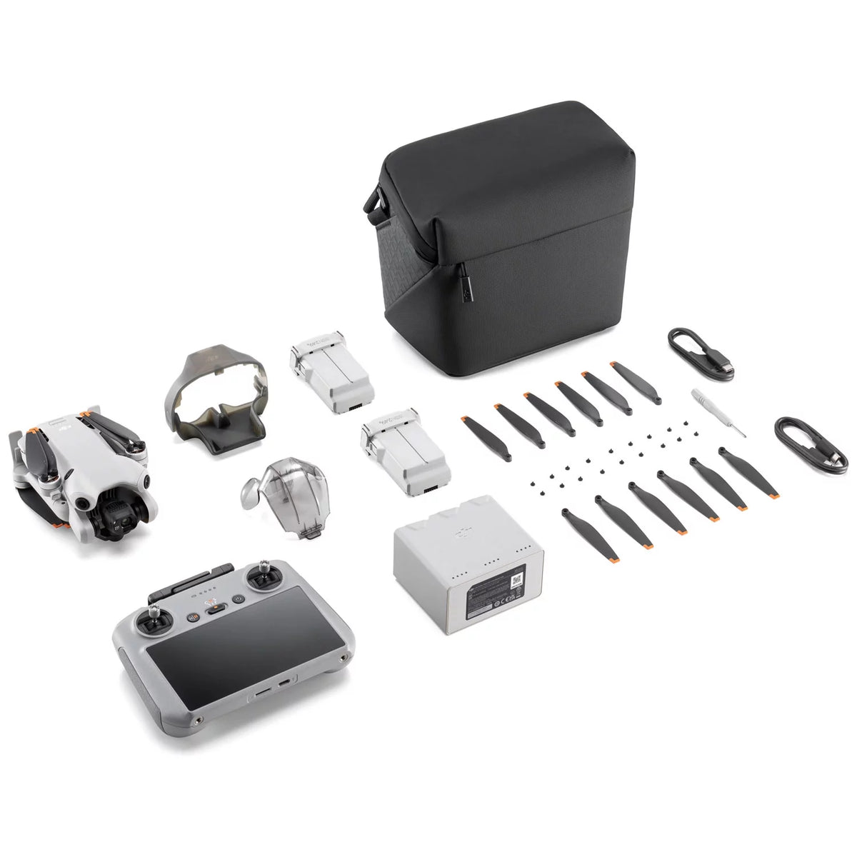 DJI Mini 4 Pro 4K HDR Drone Fly More Combo with RC 2 Remote Kit CP.MA.00000735.01