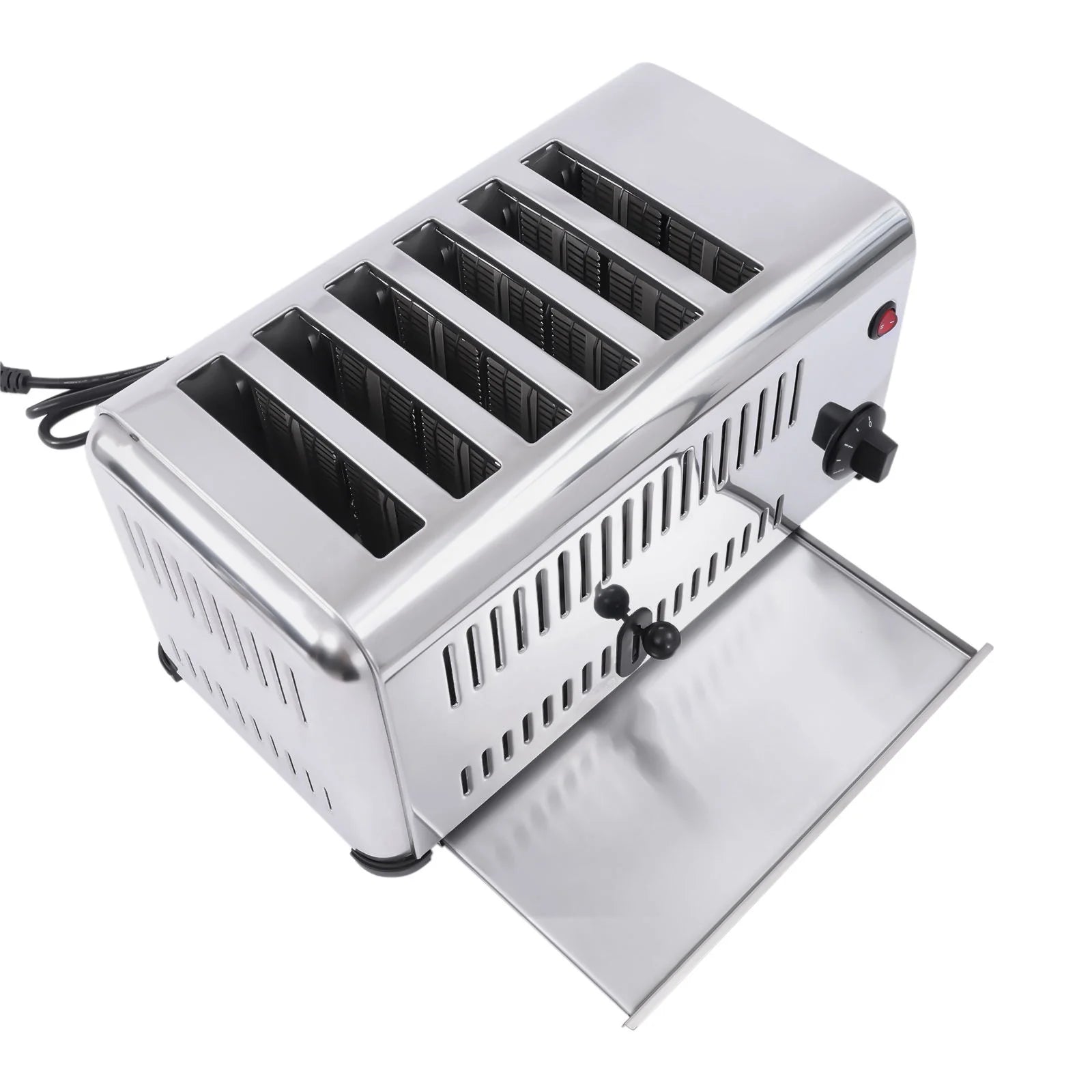 Wuzstar 6 Slices Toaster Commercial Bread Baking Machine for Toast Sandwiches Meatloaf