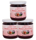 Premium - Strawberry Blackcurrant Jam (with 70 percent fruit and less sugar than most brands) - Amazing Flavor. Spreadable. Wonderful Gift for a Foodie. Delicious (3 Pack)