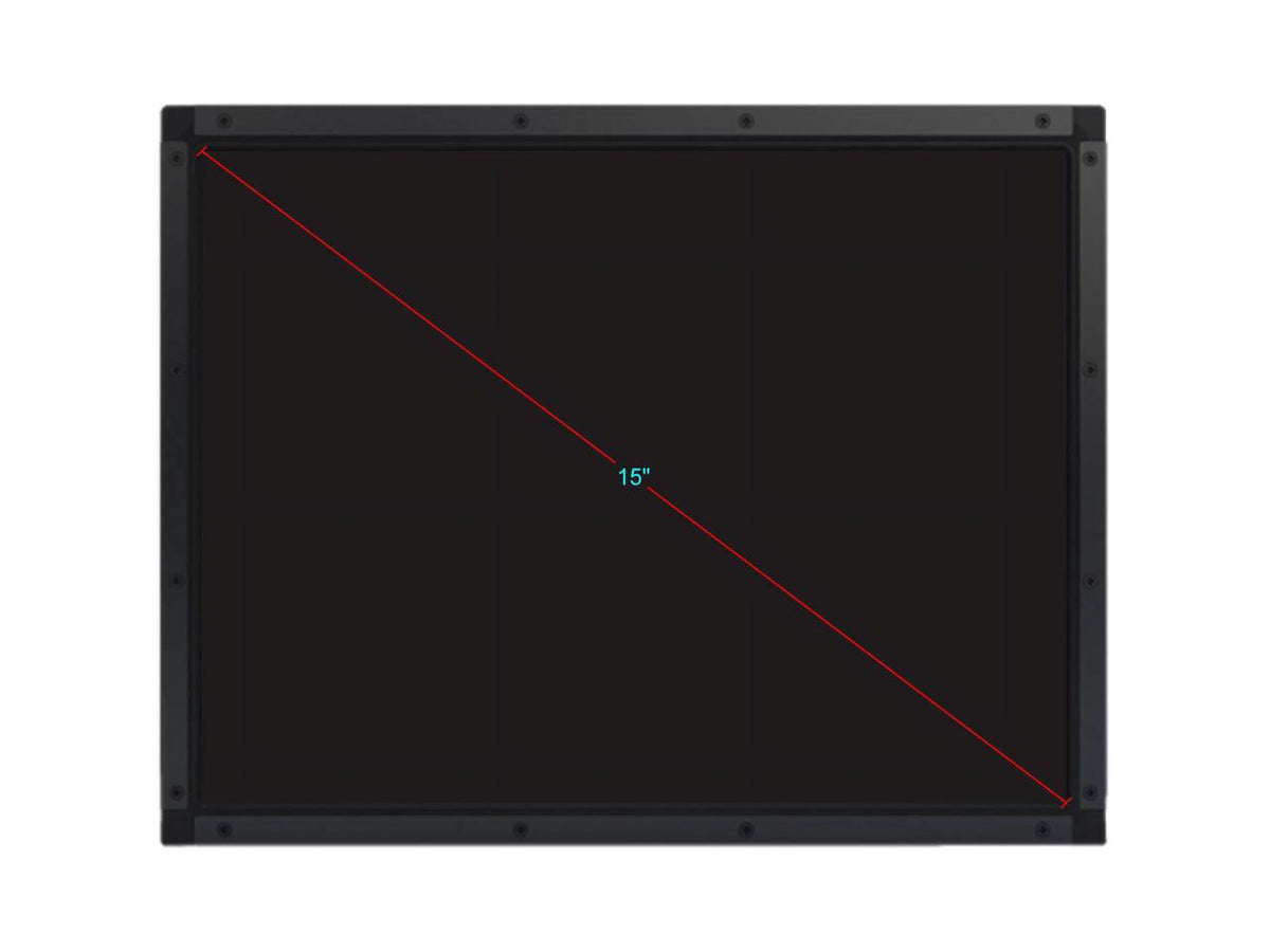 Elo E326154 1590L 15" Open Frame LCD Touchscreen (Rev B) with AccuTouch