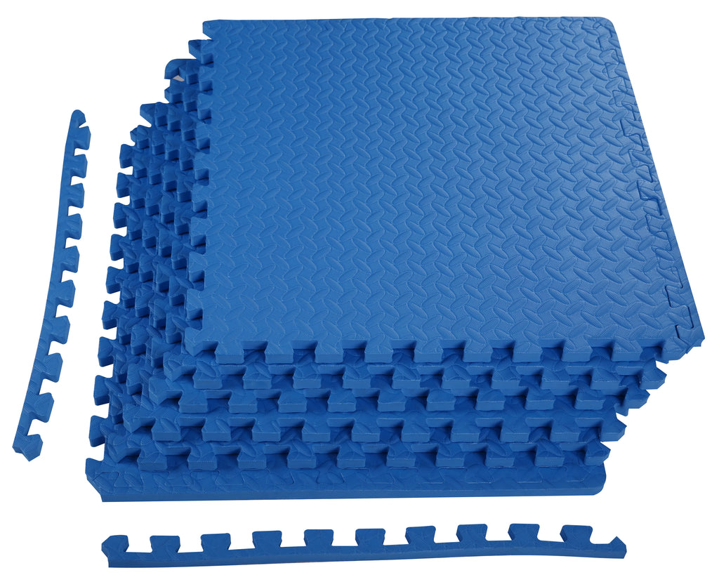 BalanceFrom 3/4 In. Thick High Quality EVA Foam Interlocking Tiles Puzzle Exercise Mat, 24 Sq. Ft.