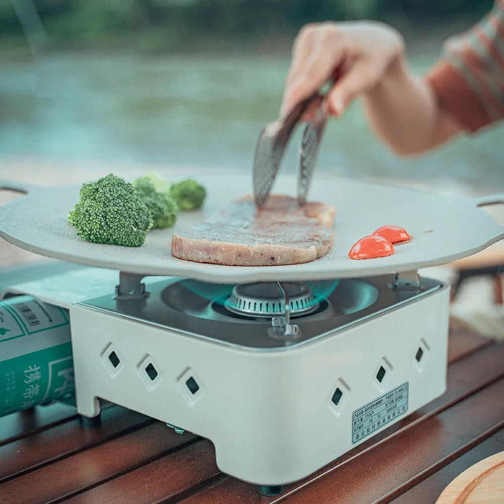 TOMSHOO Camping Stove Portable Butane 2100W Cassette for Backpacking Picnic