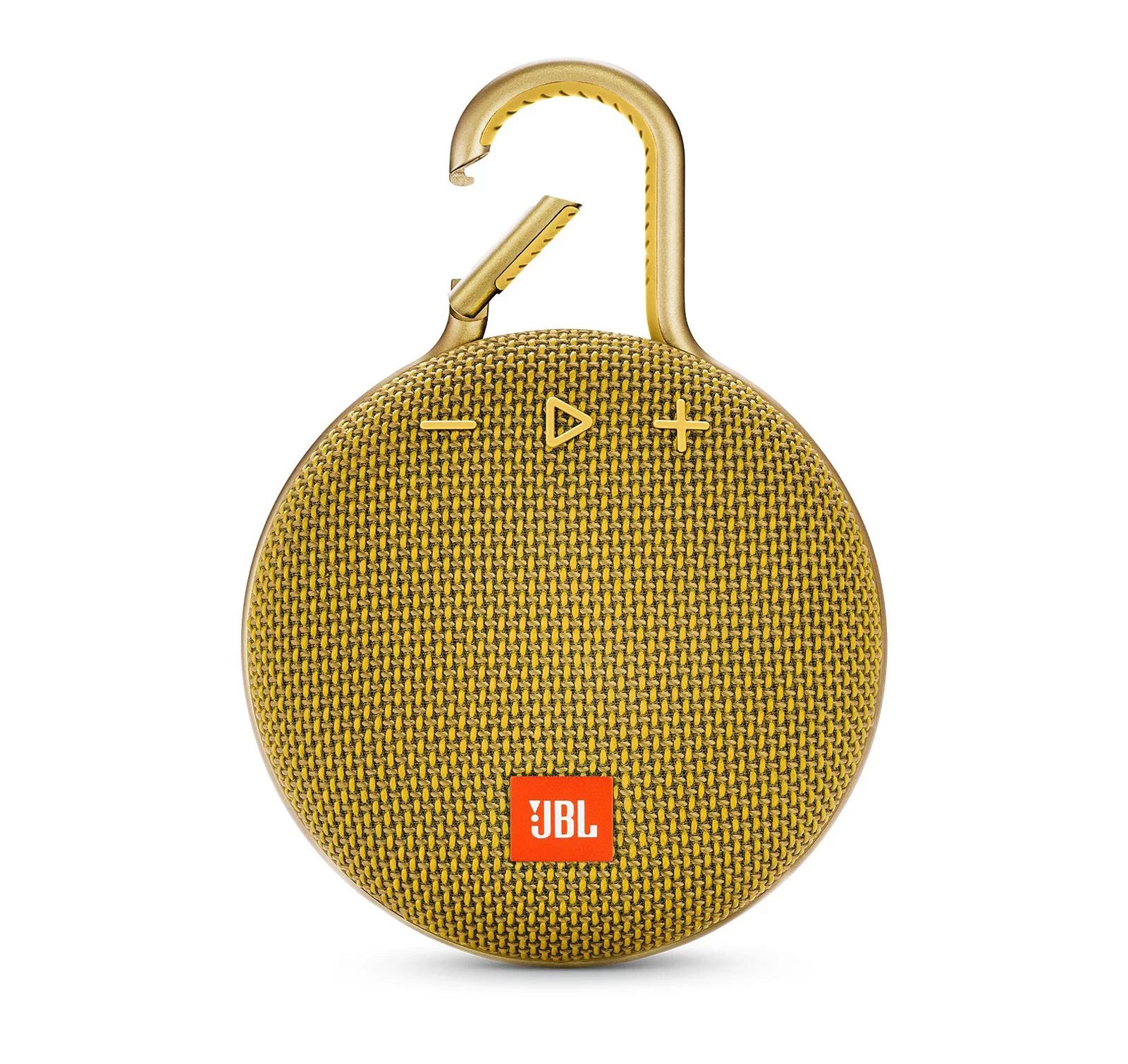 Open Box JBL Clip 3 Mustard Yellow Bluetooth Speaker