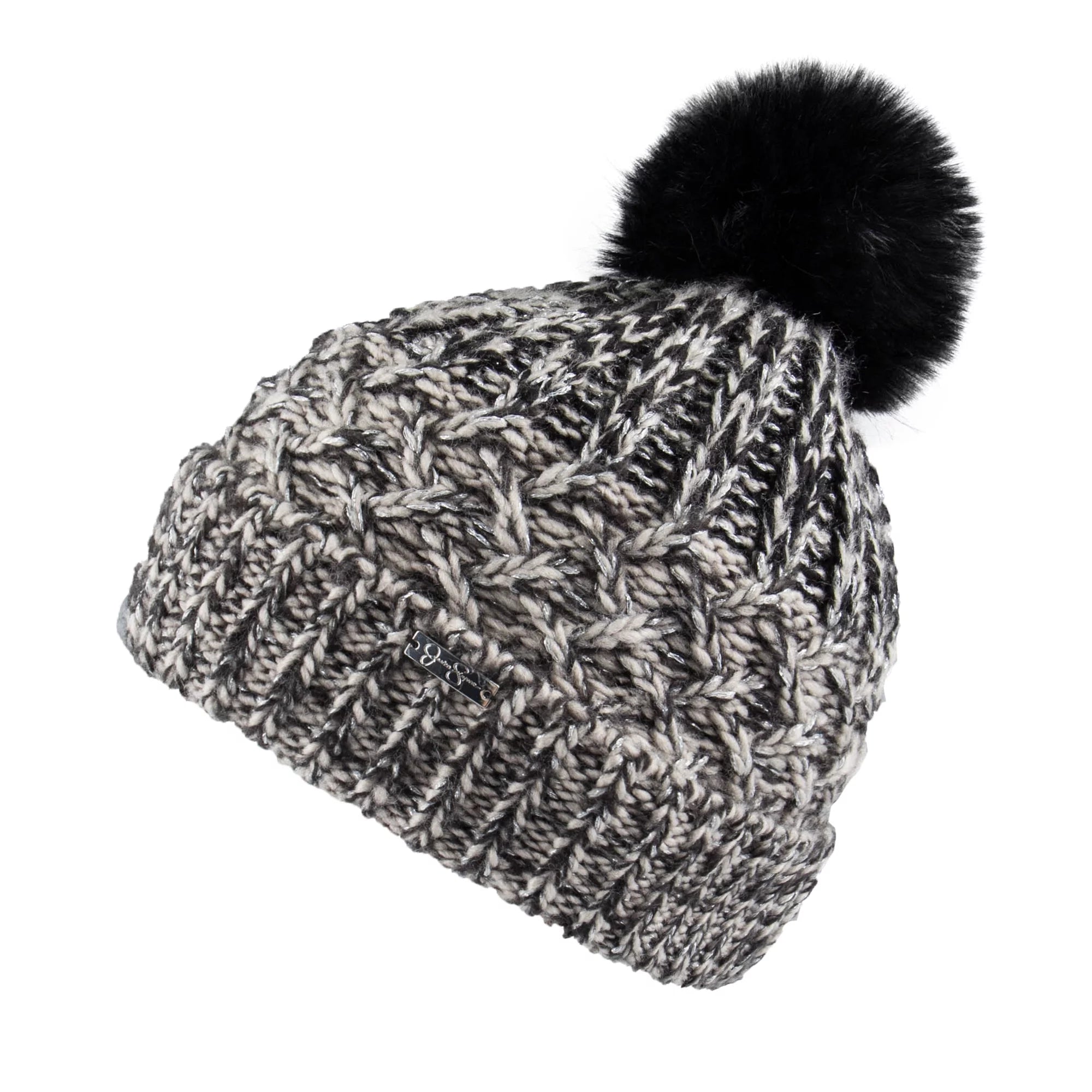 Jessica Simpson For Her Yarn Knit Beanie Hat