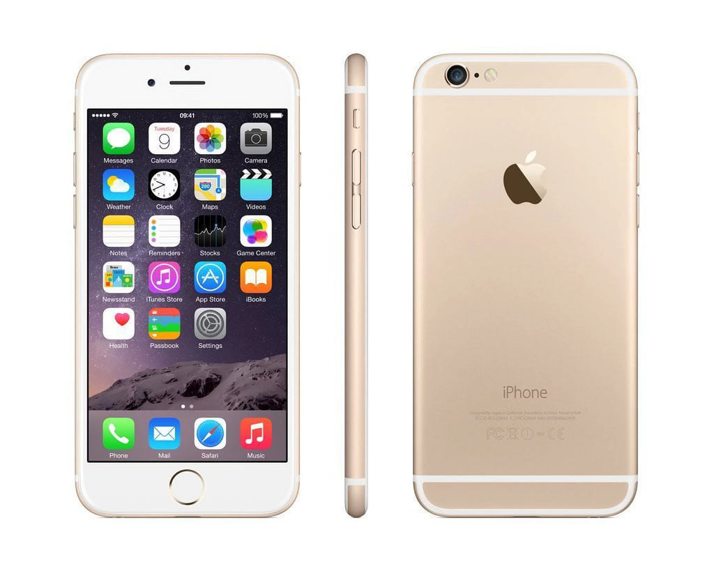 Secondhand Apple iPhone 6 64GB, Gold - T-Mobile (Refurbished: Good)