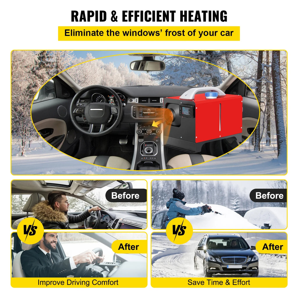 VEVOR brand Diesel Air Heater, 5KW 12V Parking Heater,  485853044