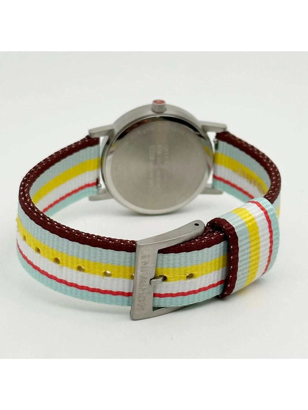 Mondain Swiss Railways Metal 30mm White Dial Ladies Watch A660.30360.16SBK