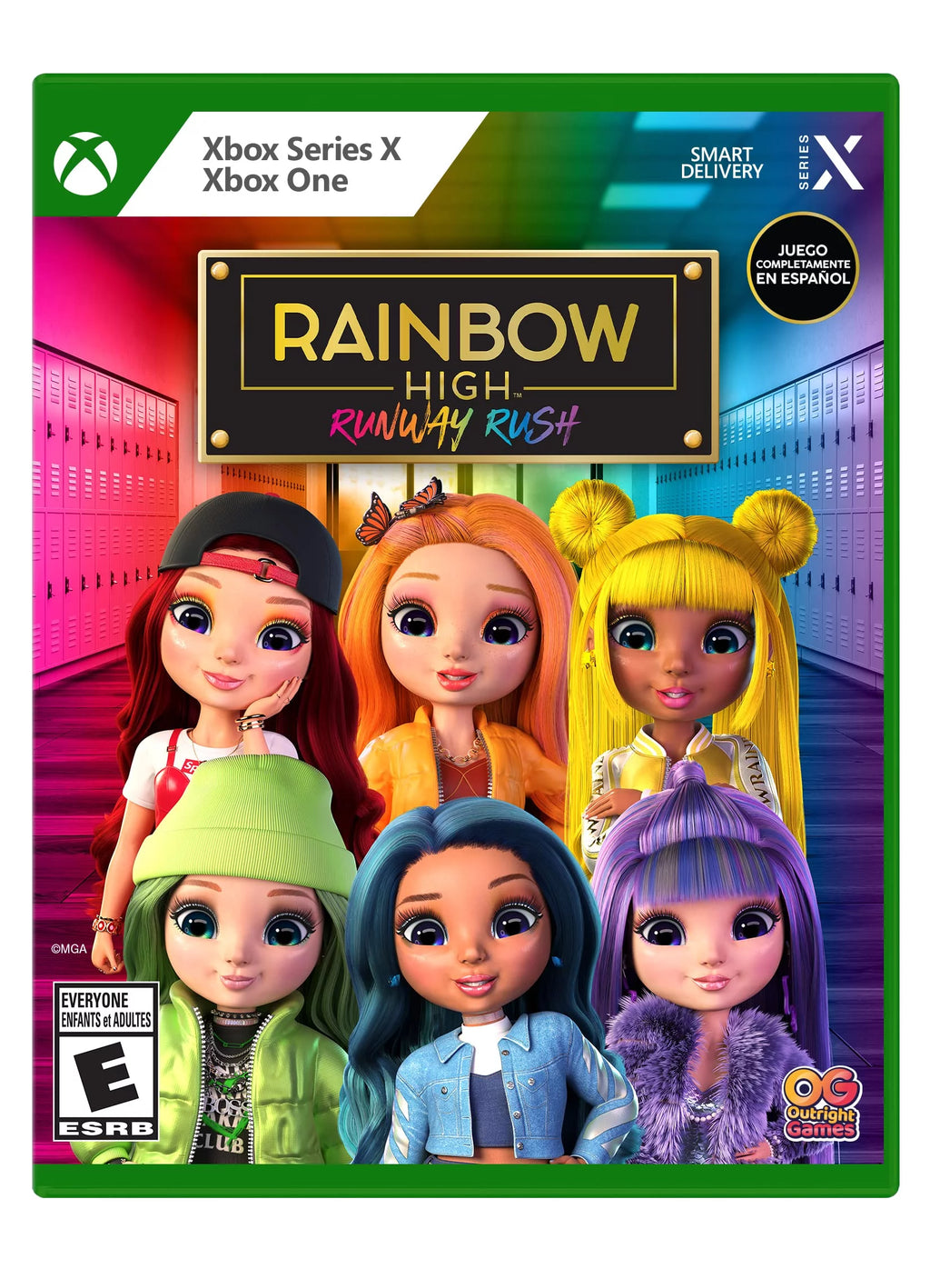 Rainbow High: Runway Rush - Xbox Series X - Experience the Glamorous Runway Rush with Rainbow High on Xbox Series X