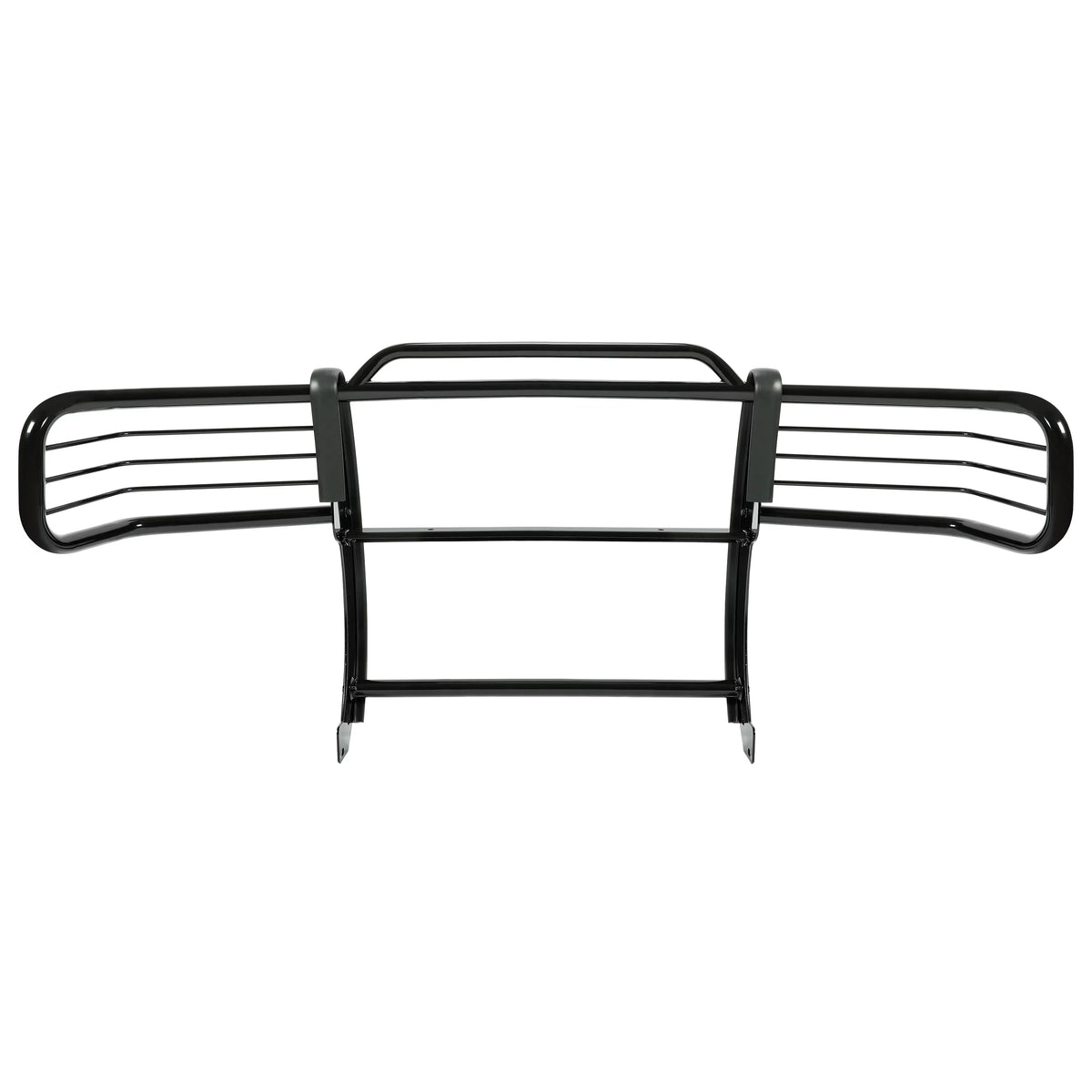 HECASA Front Grille Brush Guard Grill for Ford Ranger Mazda B4000 Pickup Truck 2001 02 03 04 05 06 07 08 09 10 11 2012 Powder Coated Black Alloy