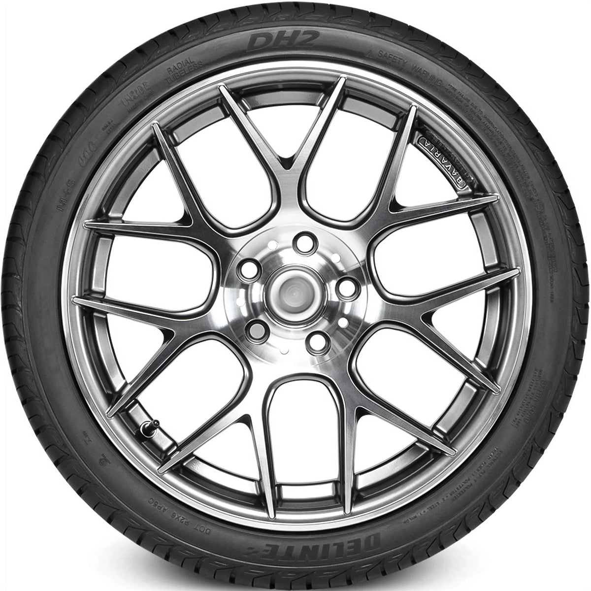 Delinte DH2 255/40R19 101Y XL A/S High Performance All Season Tire Fits: 2014 Ford Mustang GT, 2015-23 Ford Mustang EcoBoost Premium