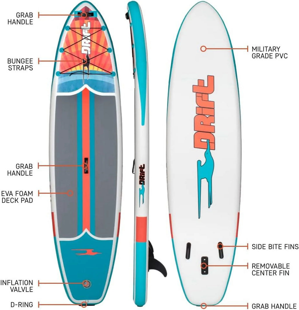 Inflatable Stand Up Paddle Board - Paddle Board And Accessories, Including Pump, Paddle, And More