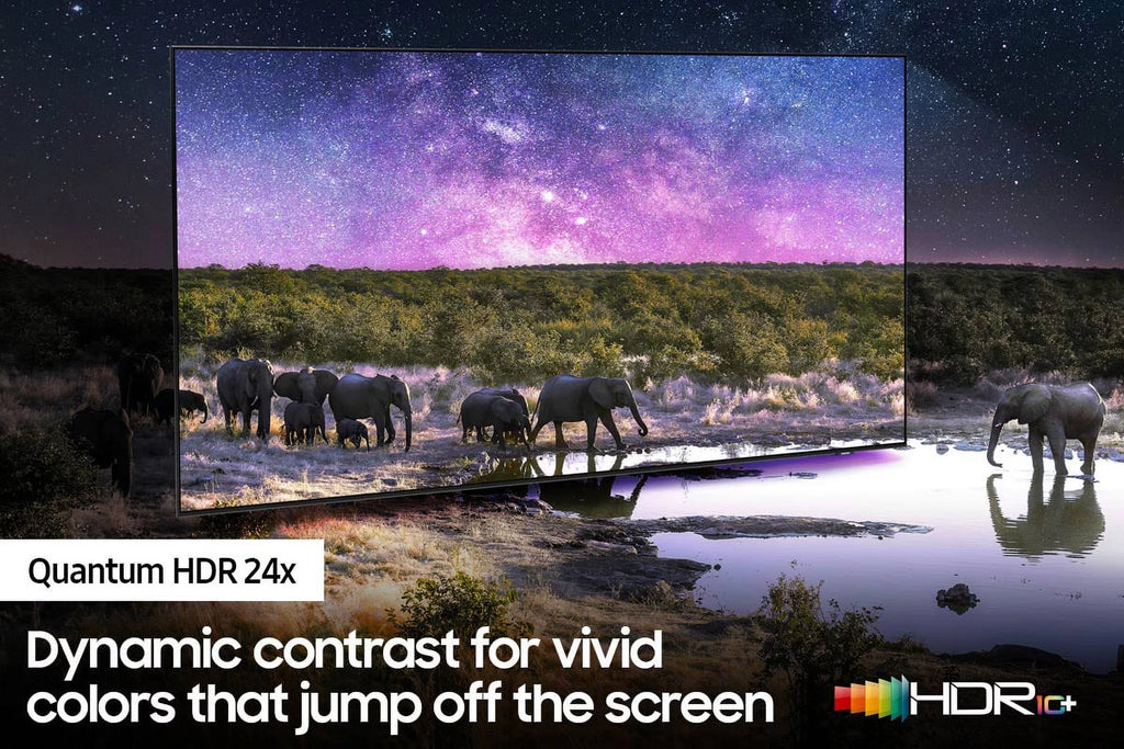 Samsung QN43QN90BAFXZA 43" QLED Quantum Matrix Neo 4K Smart TV with a Samsung VG-ARAB22WMT Auto-Rotating Wall Mount for 43"-55" Samsung TVs (2022)