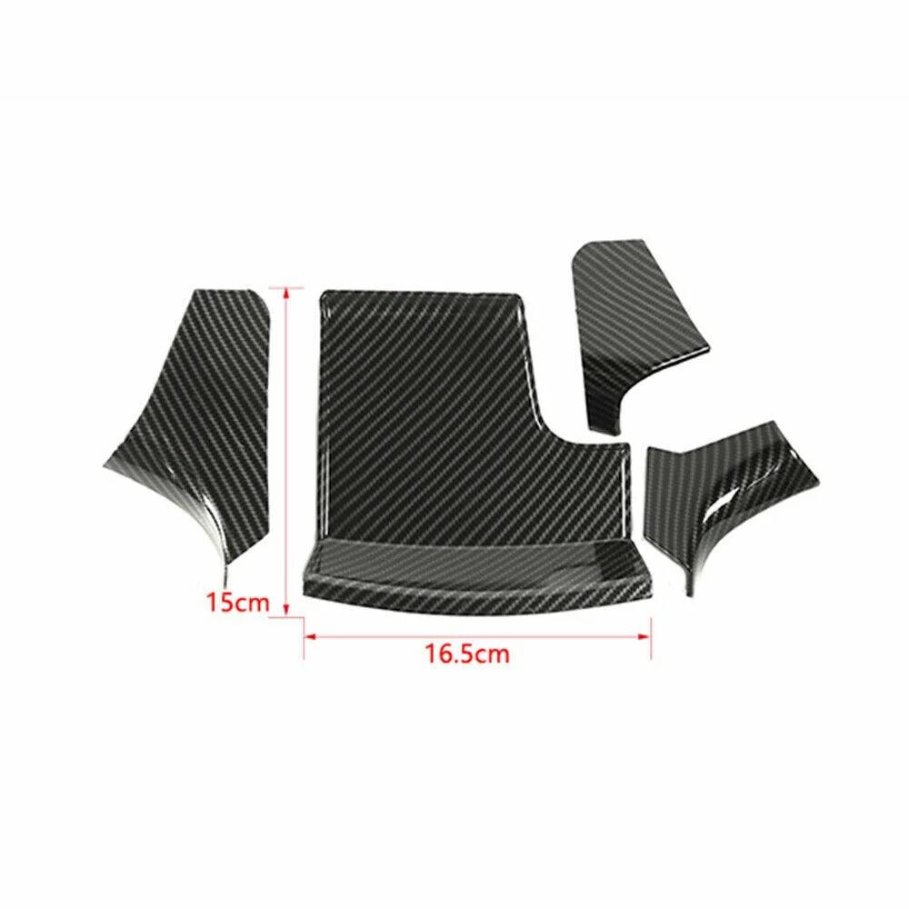 Teledu 4pc Center Consoles Gear Shift Storage Panel Trim Cover