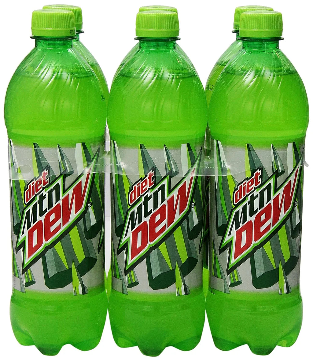 Diet Mountain Dew, 24Oz 6Pk