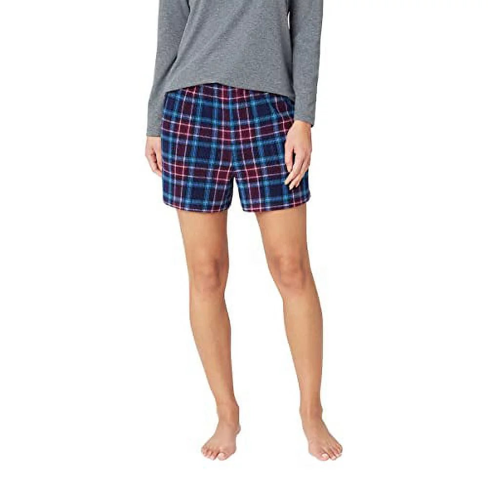 Eddie Bauer For Her 3-Piece Waffle Knit Pajama Set (Gray, Large)