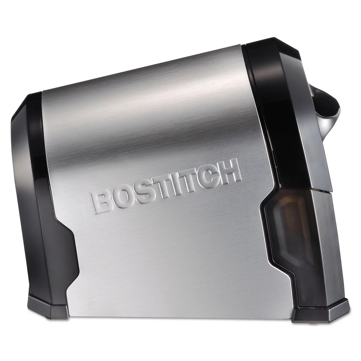 Stanley Bostitch Super Pro Glow Commercial Electric Pencil Sharpener, Ac-powered, 6.13" X 10.63" X 9", Black/silver