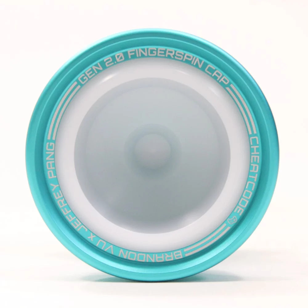 Brandon Vu x Jeffrey Pang CHEATCODE Yo-Yo - The Ultimate Fingerspin YoYo (Teal)