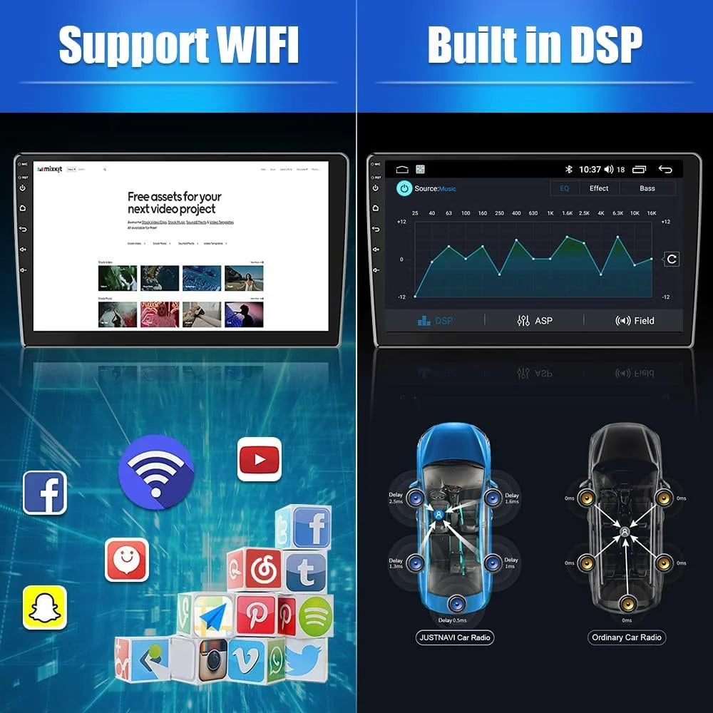 2G+32G 9 inch Car Radio Stereo for Chevy Spark 2013 2014 2015 with Wireless Android Auto Apple carplay