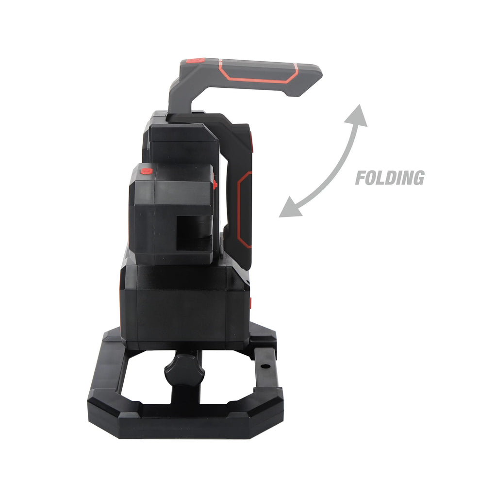 Hyper Tough 2000-Lumen LED Rechargeable Work Light & Detachable Spotlight