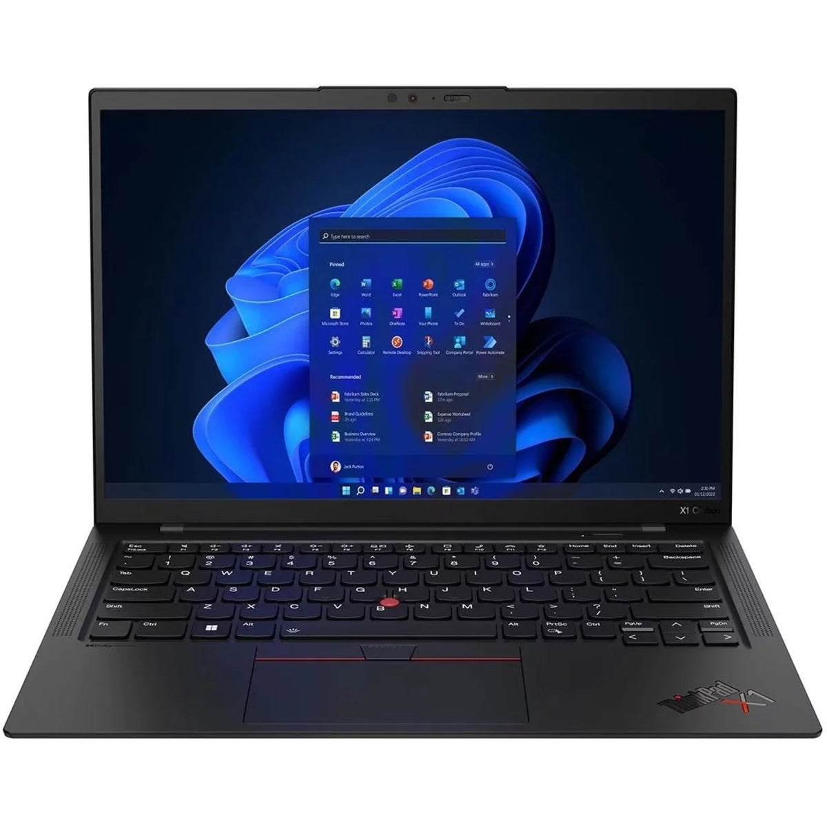 Lenovo 21HM000QUS 14 in. ThinkPad X1 Carbon Gen 11 Intel i7-1365U 16 GB RAM & 512 GB SSD 3.9 GHz Windows 11 Pro Touchscreen Ultrabook Laptop, Deep Black