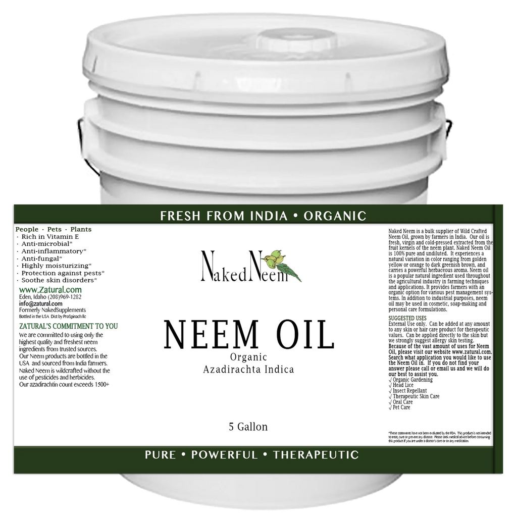Organic Neem Oil | 100% Pure Neem Oil