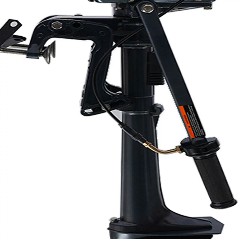2-Stroke 3.5HP Outboard Motor Fishing Boat Petrol Engine CDI System 10 Km / H