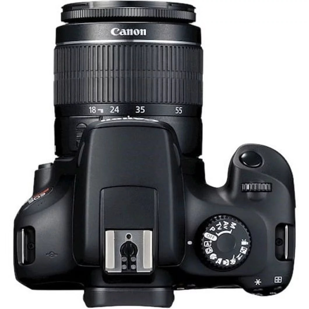 Canon EOS Rebel T100 18 Megapixel Digital SLR Camera with Lens, 0.71", 2.17", Black