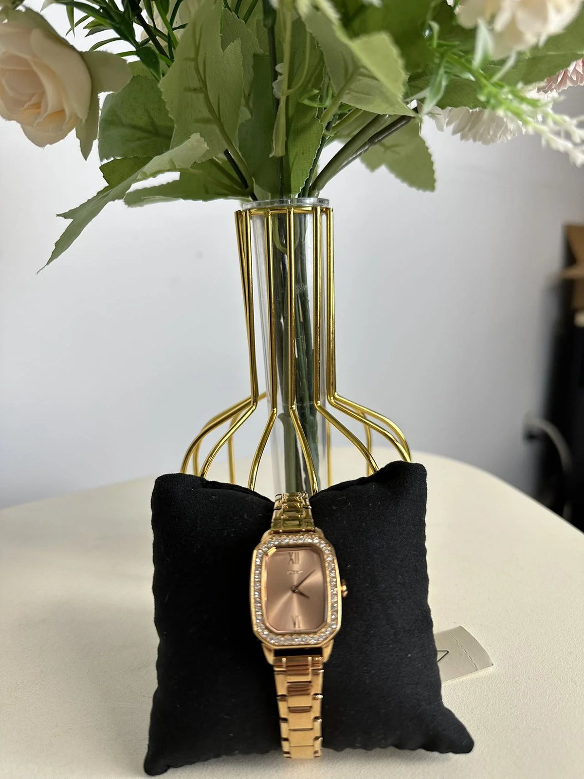 Fossil BQ3670 Rilynn Two-Hand Rose Gold-Tone Corrosion-free Alloy Watch