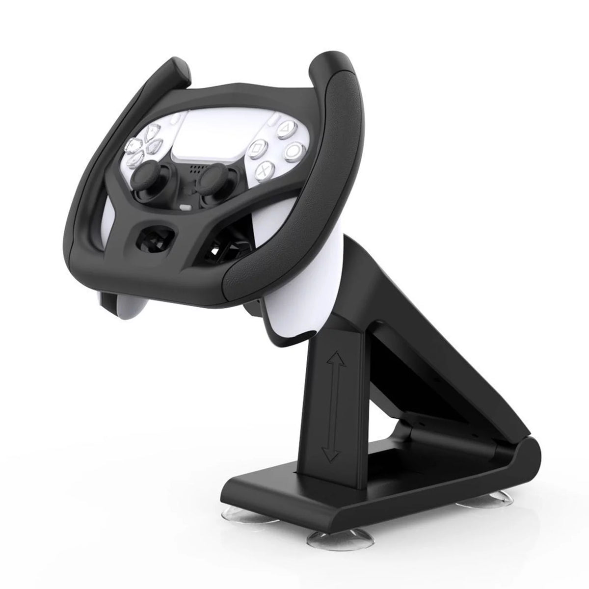 YHAIOGS Game Controller Stand Steering Wheel Racing Game Accessories Stand for Sony PS5