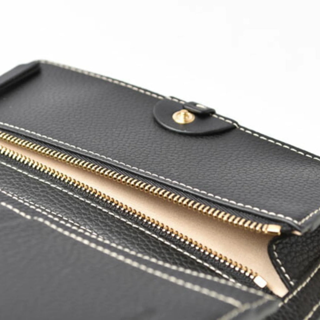 Secondhand Chloé Chloe Wallet Long Darryl Daryl Black CHC21SP115E04 (Like New)
