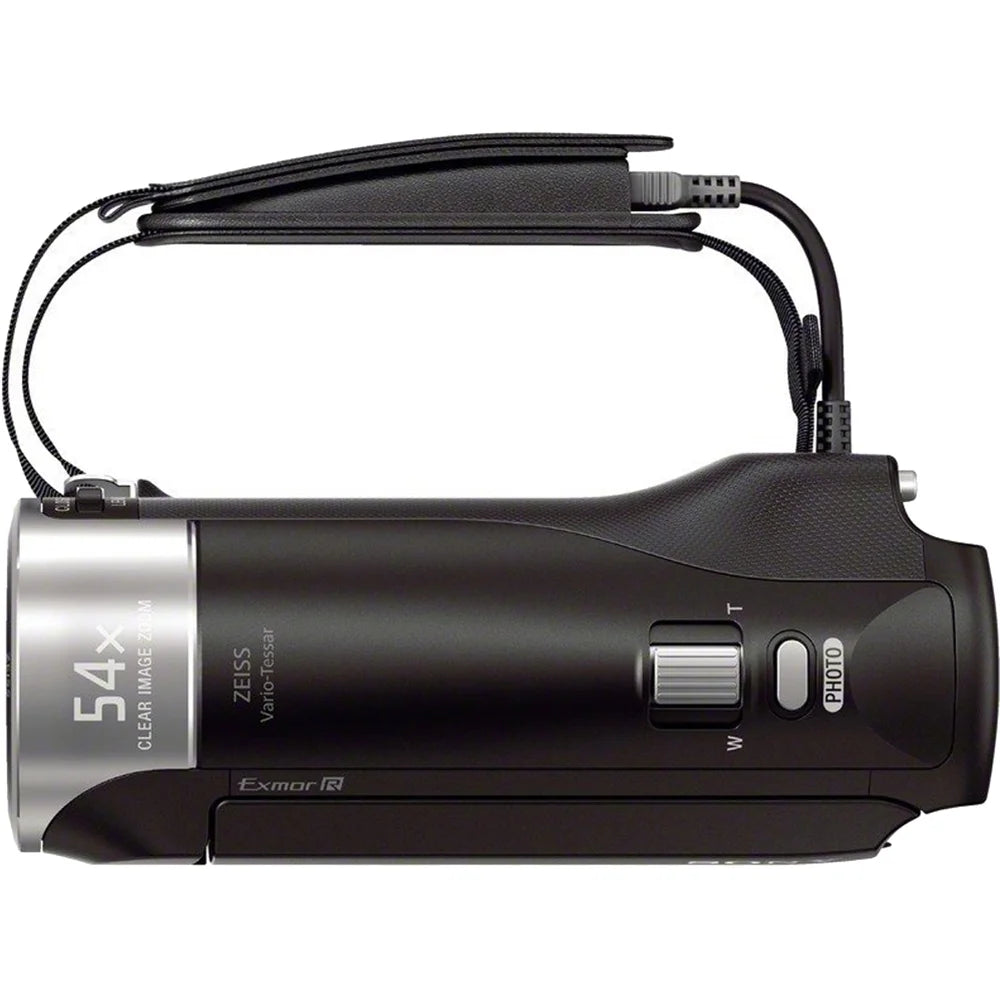 Sony HDRCX405 HD Video Recording Handycam Camcorder Bundle with 32GB Micro SD Memory Card Mini Tripod Travel Case Spare Battery Charger HDMI Cable and More