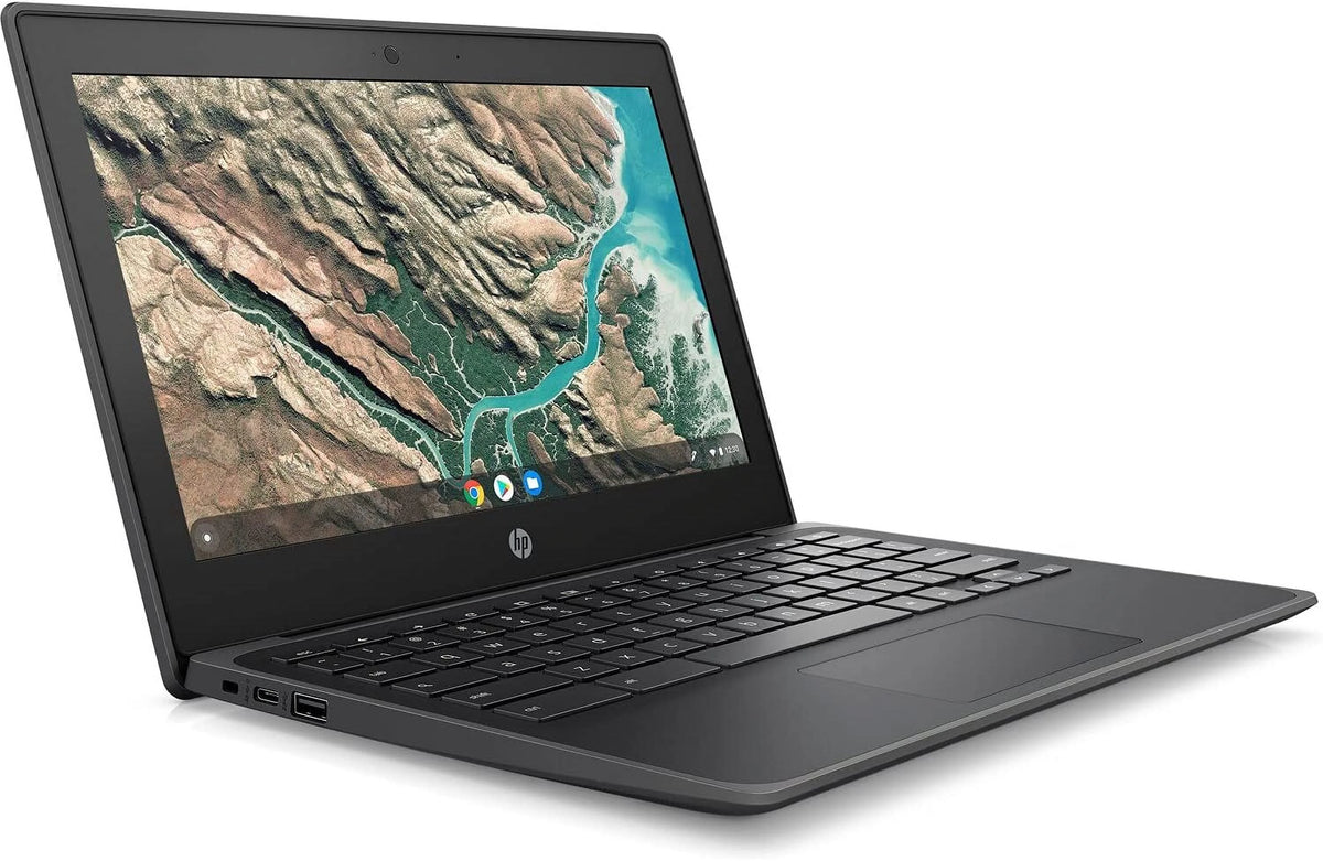 Previously Owned HP G8 EE Chromebook- 11.6” -Intel Celeron N4120-4GB Ram 16GB SSD BTH 5.0 -Chrome OS (Fair)