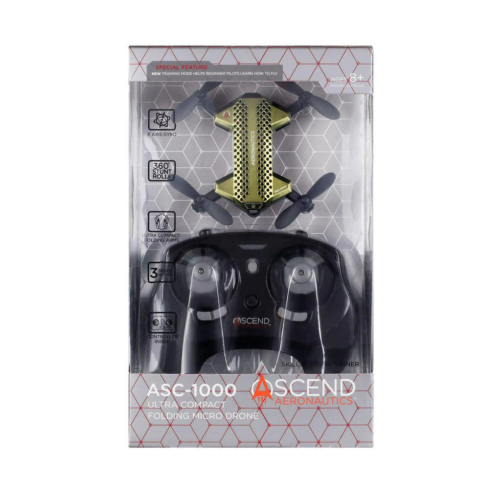 Ascend Aeronautics Asc-1000 Ultra Compact Micro Drone, ASC-6496
