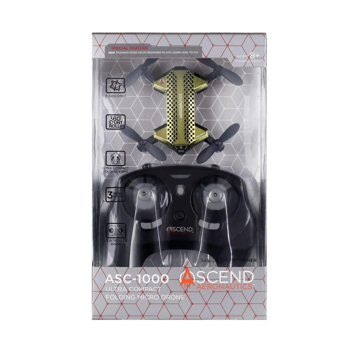 Ascend Aeronautics Asc-1000 Ultra Compact Micro Drone, ASC-6496