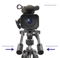 Heavy Duty Remote Controlled Dual Handle Aluminum 67 Tripod (Stronger Alternative To Sony VCT-60AV, VCT-80AV)