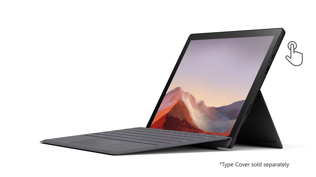 Microsoft Surface Pro 7, 12.3" Touch-Screen, Intel Core i7, 16GB Memory, 256GB Solid State Drive, Matte Black, VNX-00016