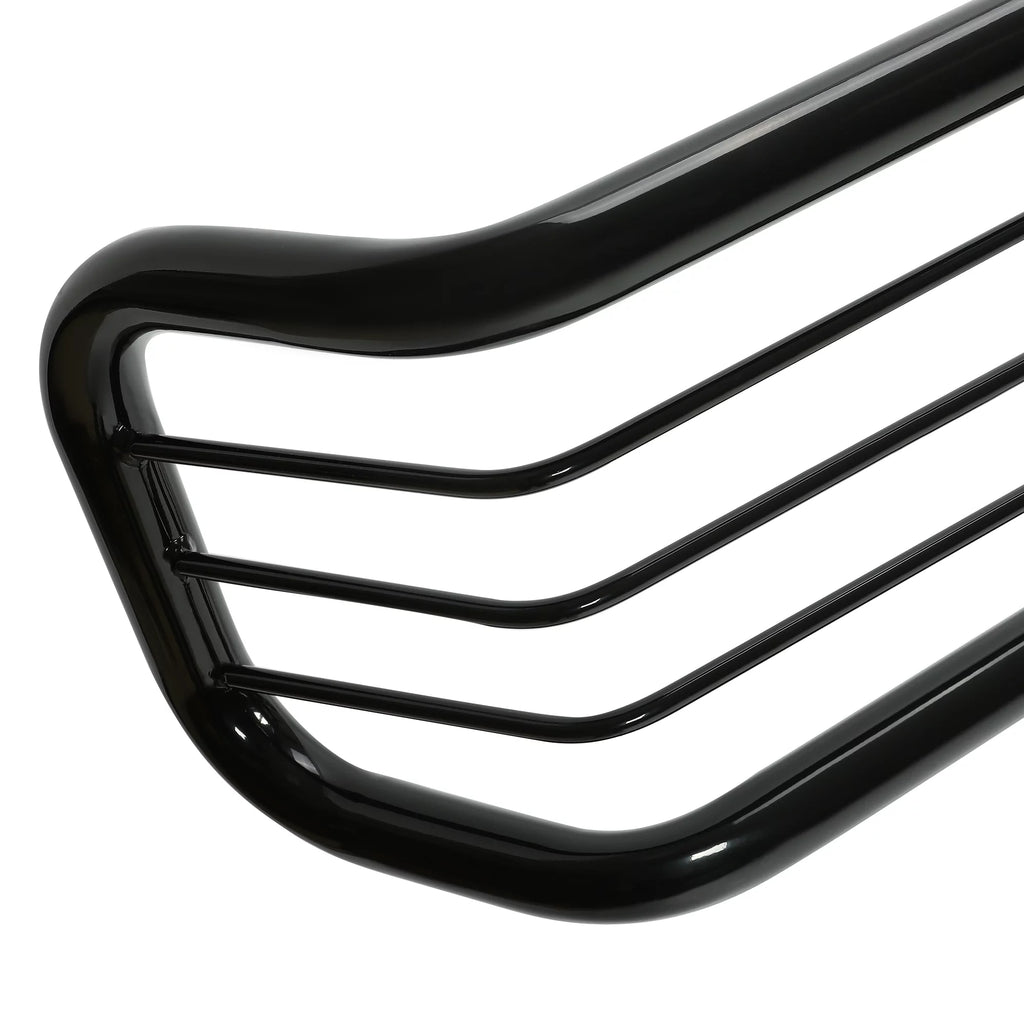 HECASA Front Grille Brush Guard Grill for Ford Ranger Mazda B4000 Pickup Truck 2001 02 03 04 05 06 07 08 09 10 11 2012 Powder Coated Black Alloy