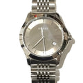 Previously Owned GUCCI 126.4 G Timeless Brown Dial SS Corrosion-free Alloy Silver Analog Watch Men's Date Quartz IT26SVZ67548 RK1056D (Good)