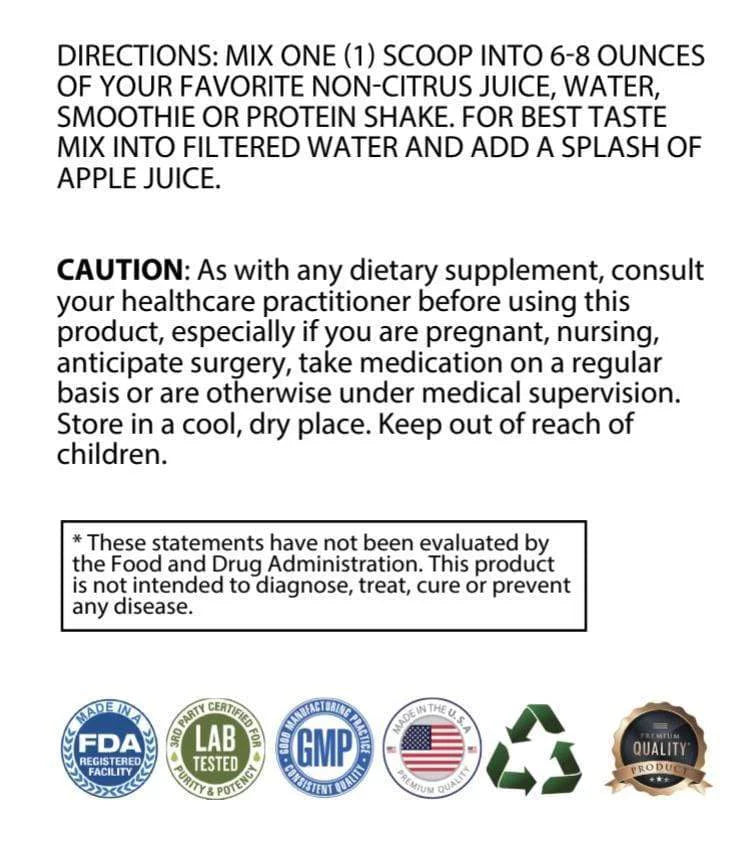 GAG - Green Superfood w/ Enzyme & Probiotic Blend - Apple Cinnamon Turnover
