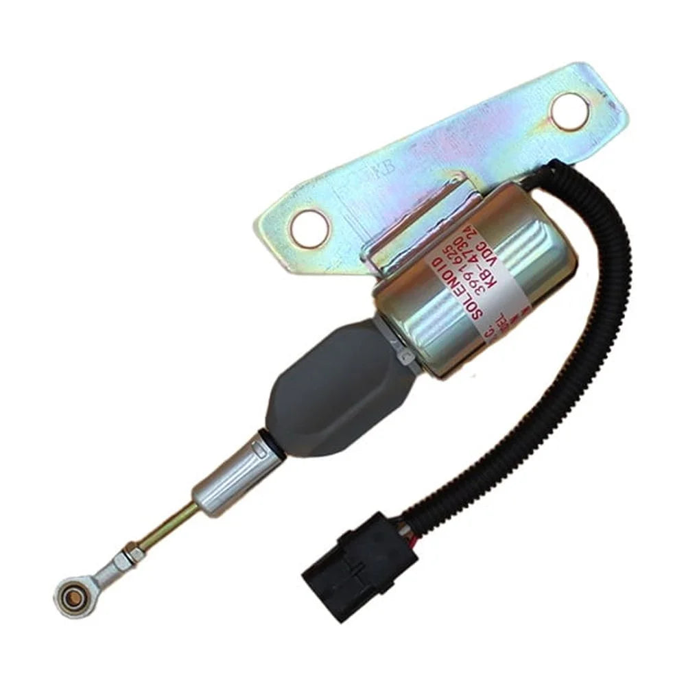 RAParts One New Fuel Shutoff Solenoid Fits Hyundai Excavator R200-5 R225-7 335-7