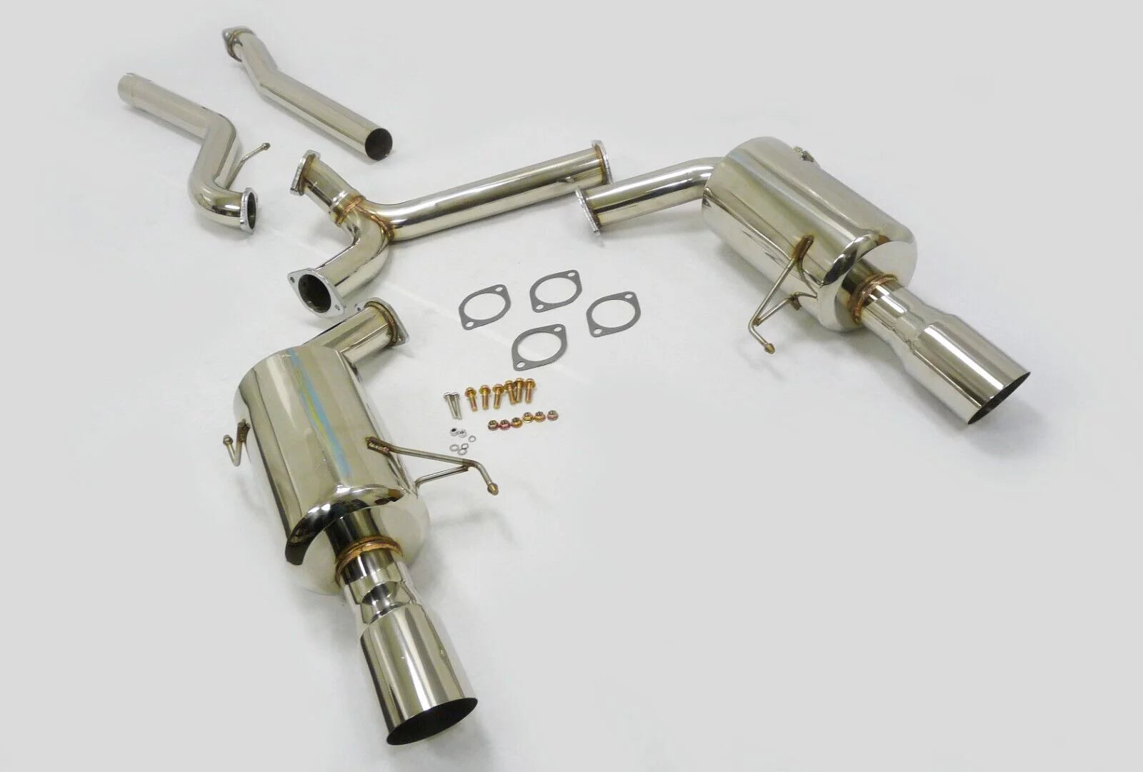 Rust-resistant Catback Exhaust Fitment For 05 to 07 Subaru Legacy 2.5L GT Wagon By OBX-RS