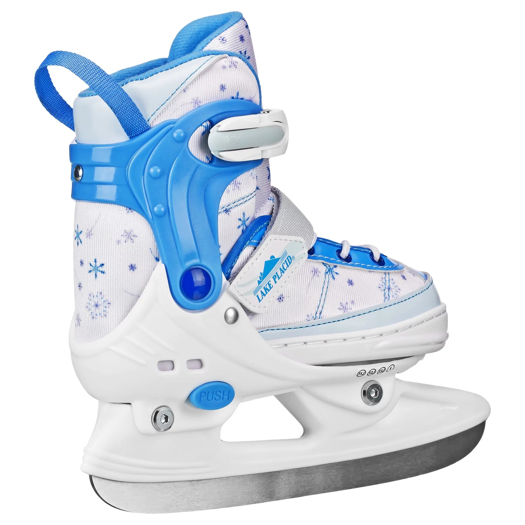Lake Placid Youth Glacier Adjustable Ice Skates Size Small (11-1)
