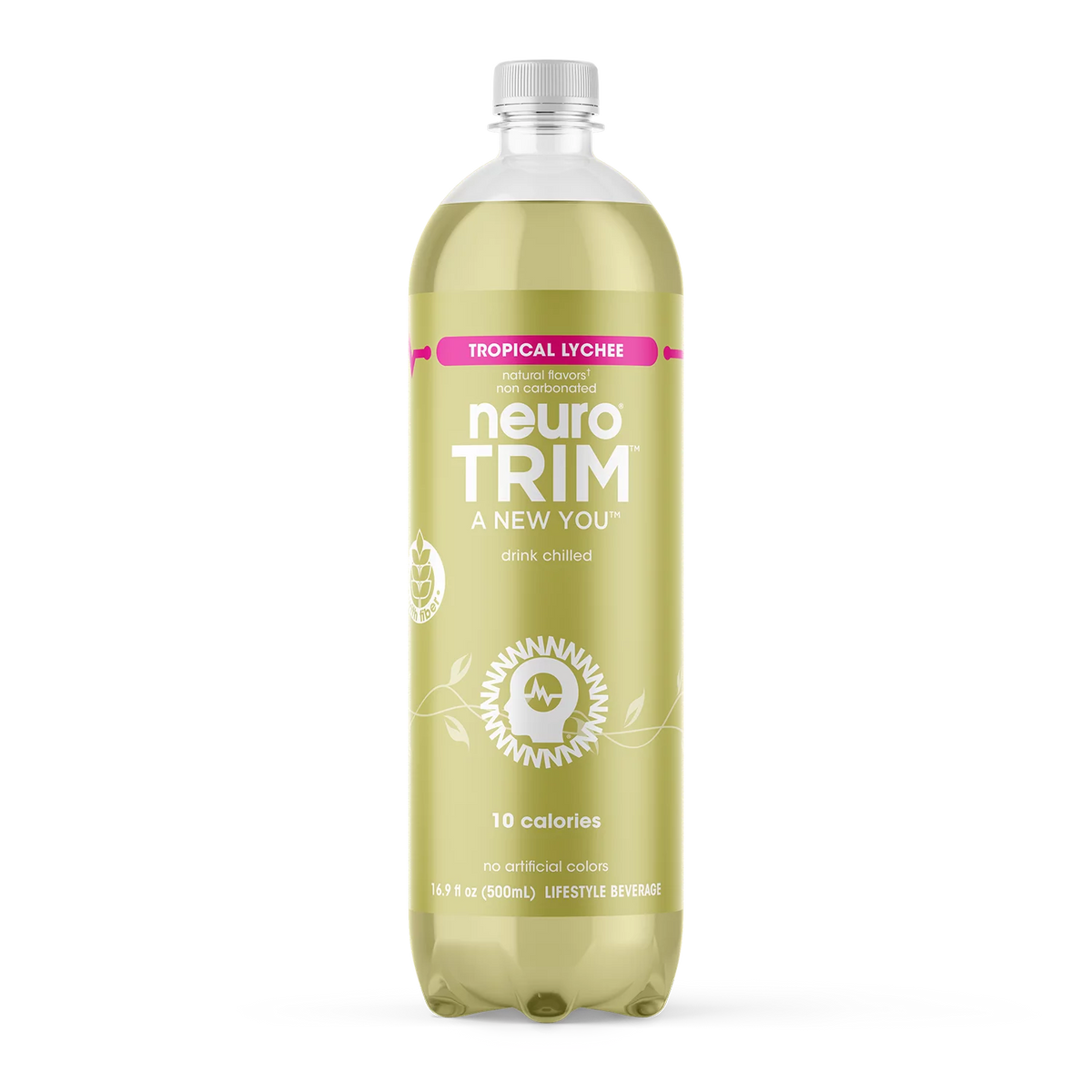 neuroTRIM, Tropical Lychee, Beverage for Appetite Control, 16.9oz (12 Pack)