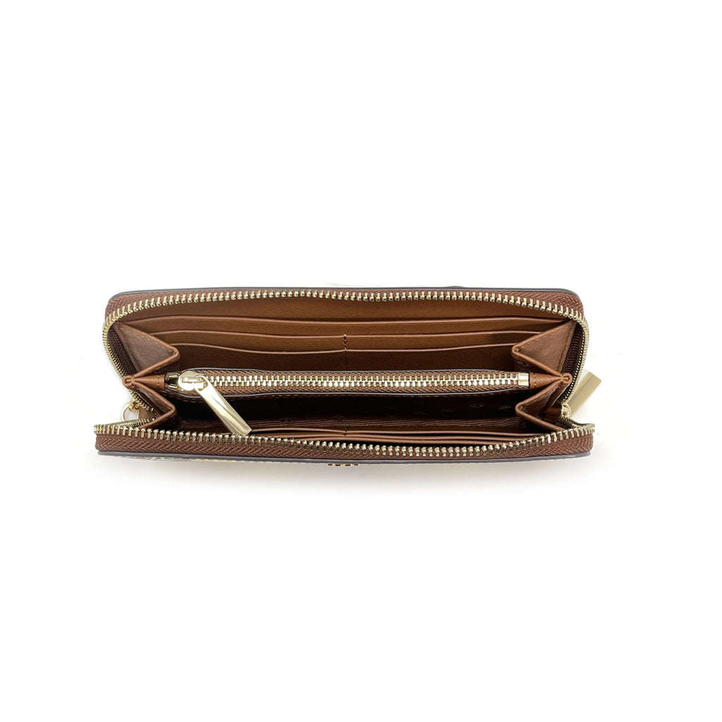 Tory Burch For Her Emerson Printed Wristlet Zip Continental Wallet