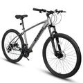 27 inch Mountain Bike 21 Speeds, Suspension Fork, Aluminum Frame Disc-Brake for Men Women Mens MTB Bicycle Adlut Bike